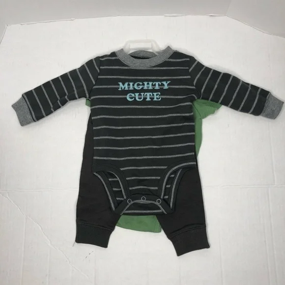 - Carter’s baby boy 3 piece set outfit size 3m - Picture 2 of 7